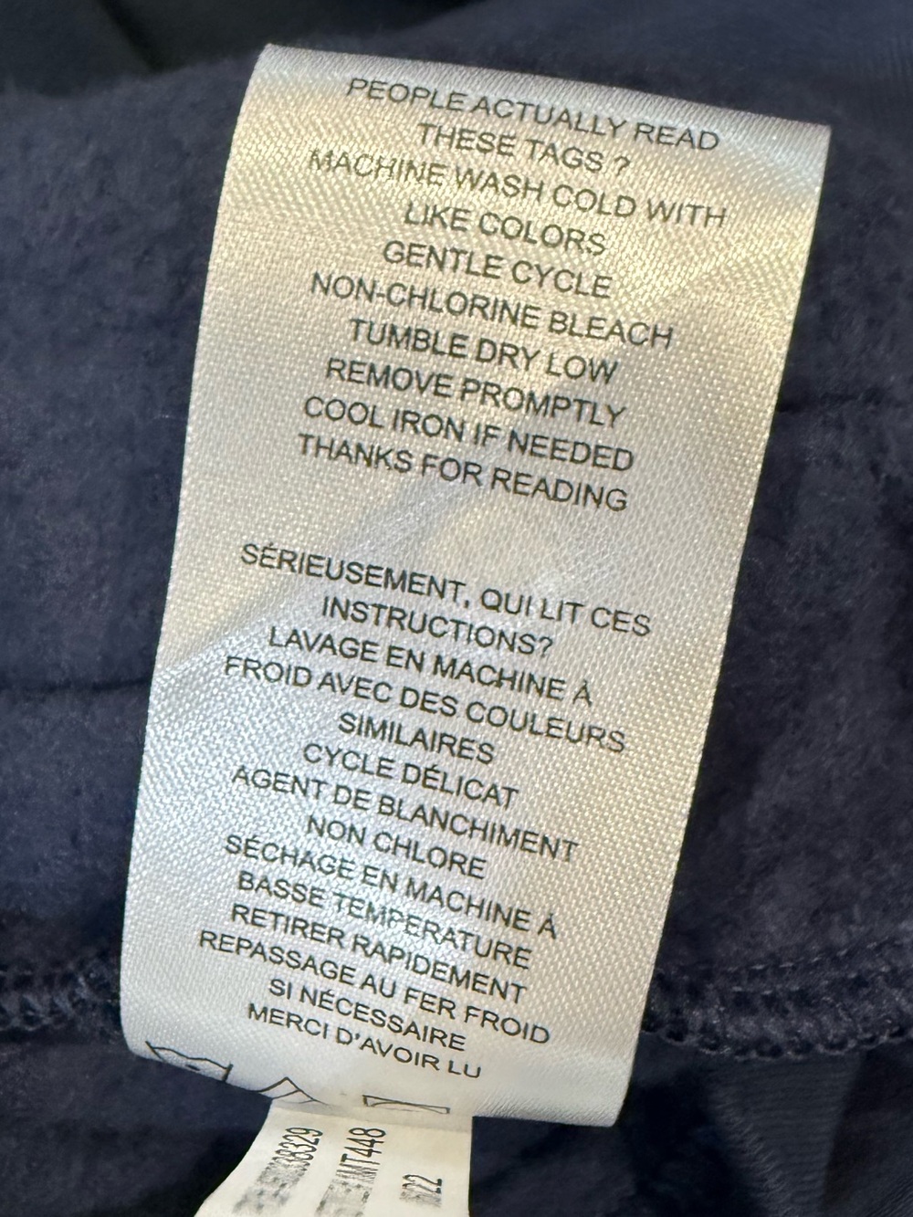 Travis Mathew Navy Quarter-Zip Performance Pullover NWT - Picture 10 of 10